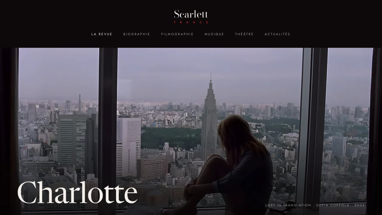L’accueil de Scarlett France, une revue indépendante sur la carrière de Scarlett Johansson.